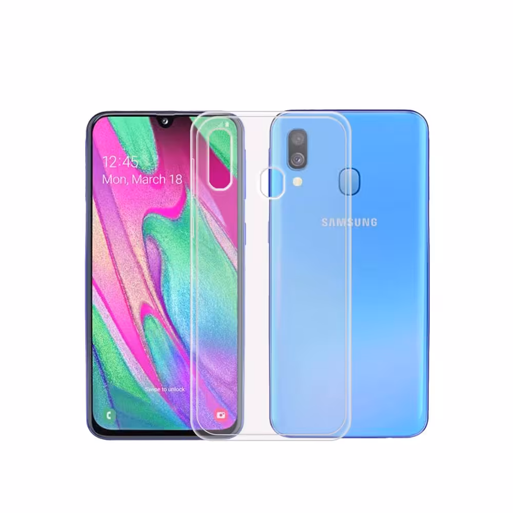 قاب ژله ای شفاف گوشی سامسونگ Samsung Galaxy A40 مدل Clear TPU