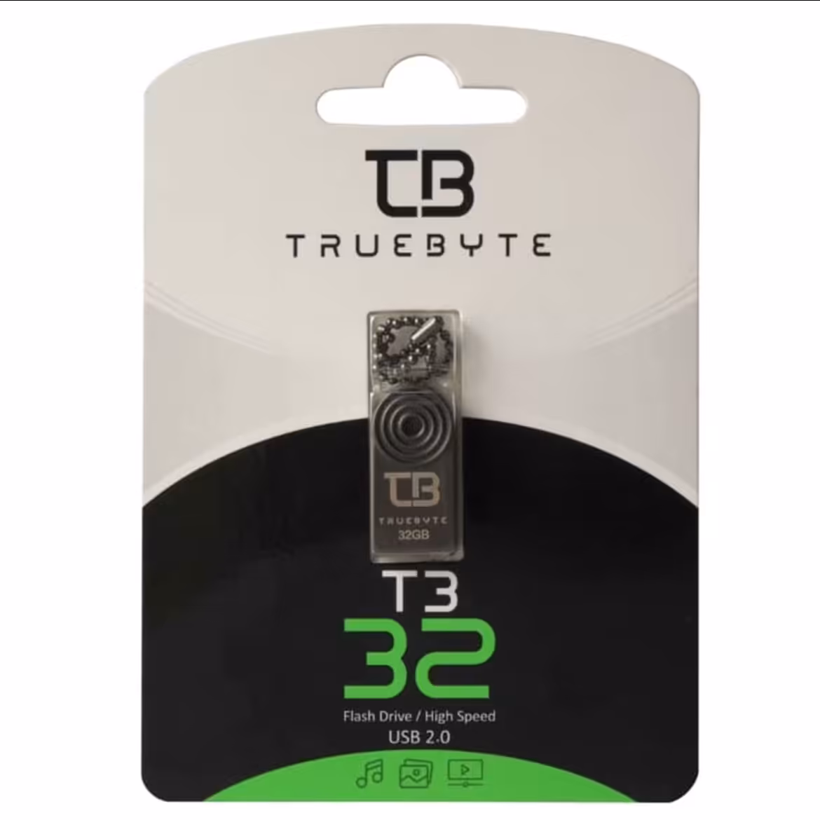 فلش 32 گیگ Truebyte مدل T3 گارانتی آی تی مادام العمر
