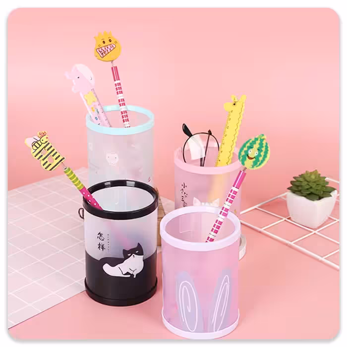 جامدادی رومیزی طرح گربه