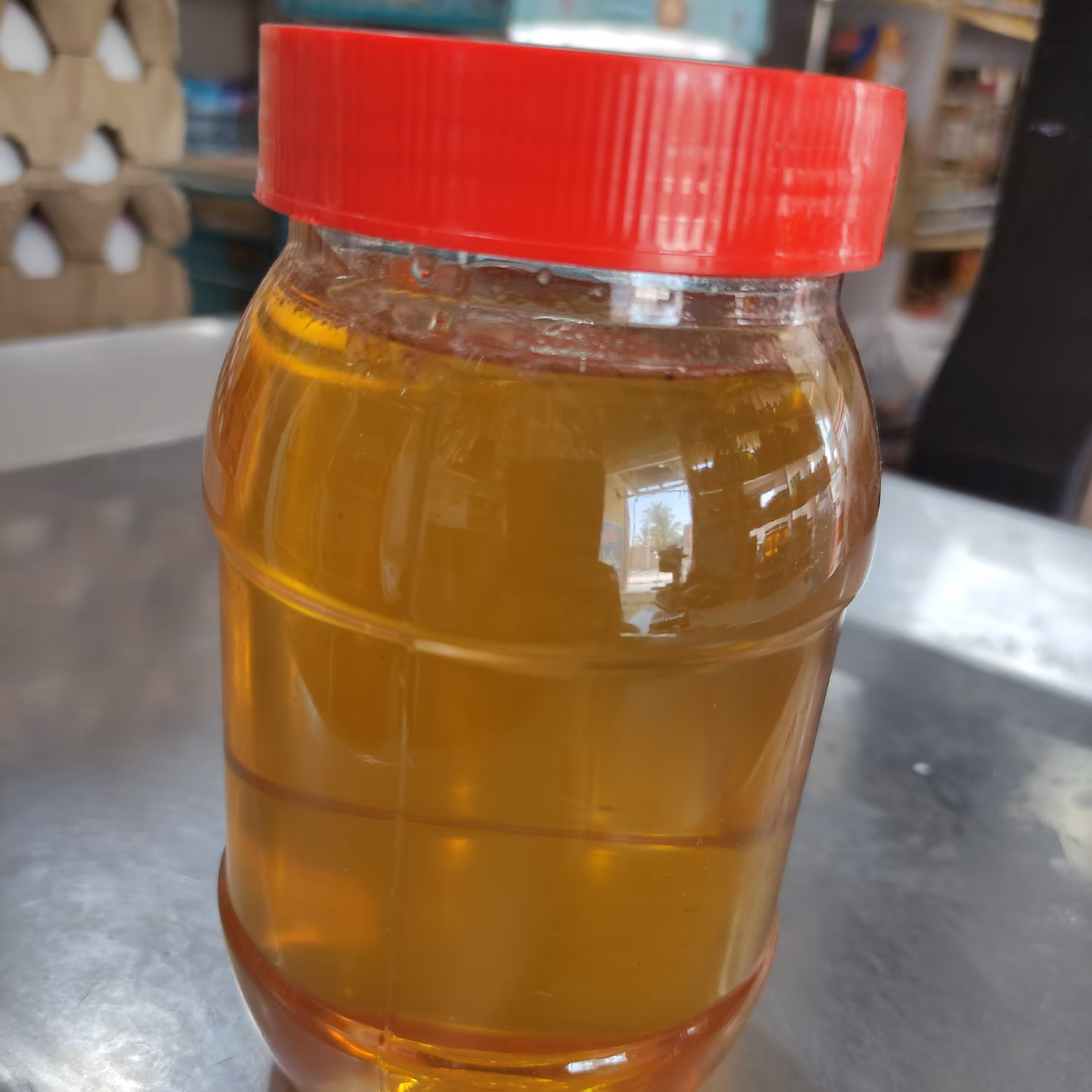 عسل طبیعی و گرده گل