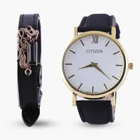 ست ساعتمچی CITIZEN و دستبند مدل 864 دارای باطری اضافه و جعبه