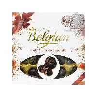 شکلات تلخ ( دارک ) صدفی 250 گرم بلژین - belgian