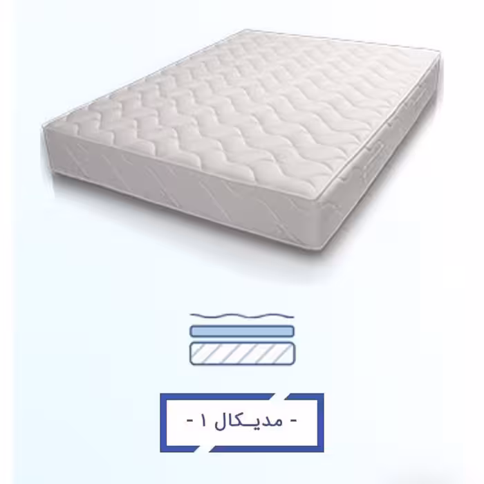 تشک تخت رویا مدل مدیکال 1 سایز یک نفره 90 