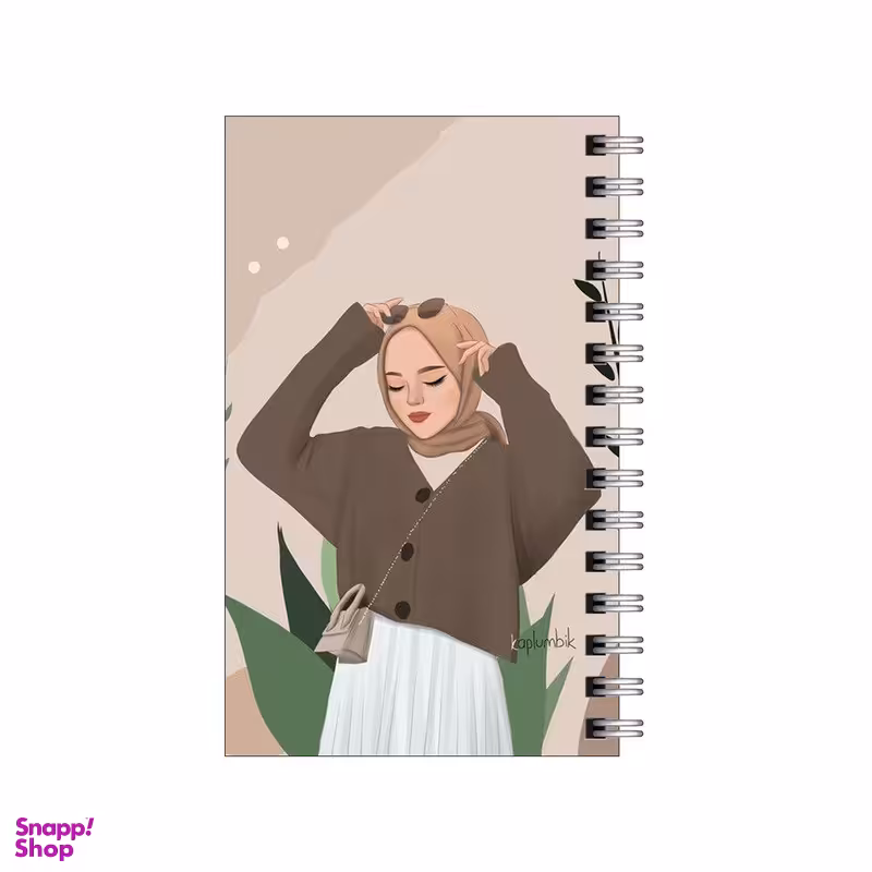 دفترچه یادداشت مدل to do list طرح استایل و حجاب کد 1391431