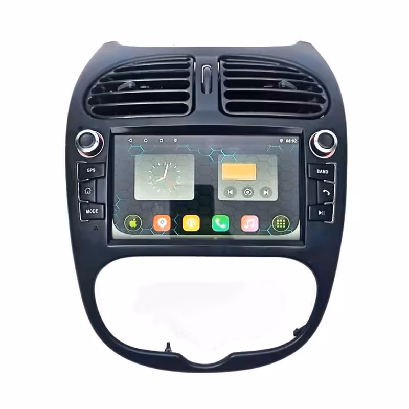 خرید و قیمت مانیتور آندرویدی خودرو ولوم دار مناسب برای پژو 206 کد 6404