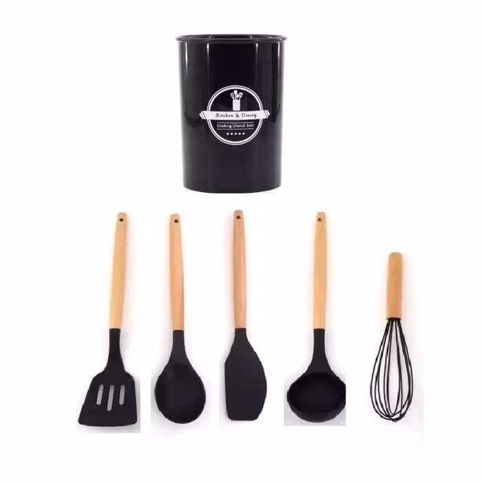 سرویس کفگیر و ملاقه 6 پارچه کیچن اند داینیگ