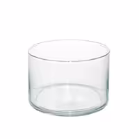 ظرف شیشه ای استوانه ارتفاع 10 cm- قطر 10 cm