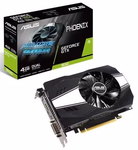 کارت گرافیک ایسوس مدل PH-GTX1650-4G-V2 با حافظه 4 گیگابایت