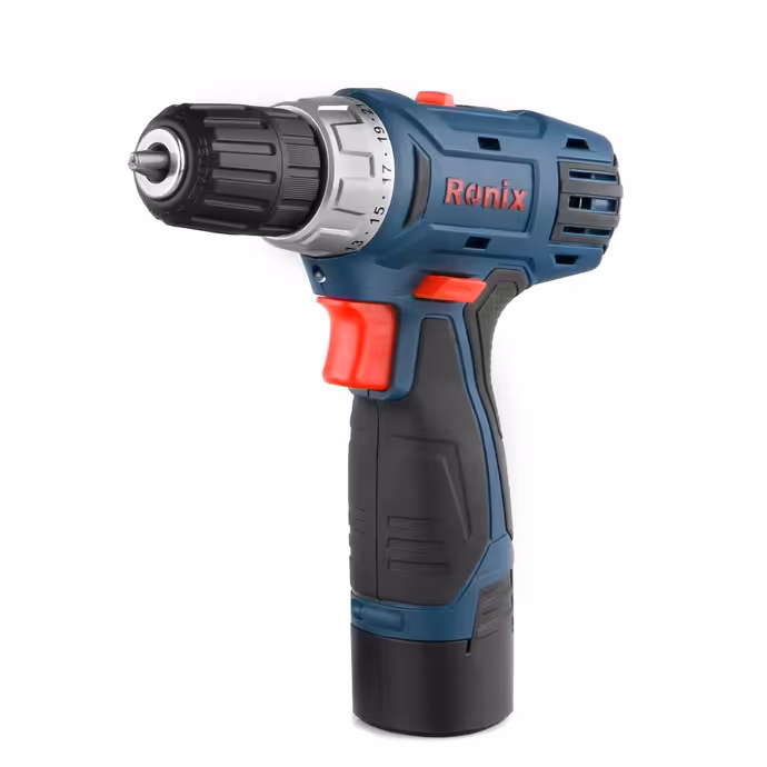 دریل پیچ گوشتی دو باتری رونیکس مدل 8012