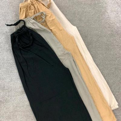 شلوار الیاف طبیعی شسته شده