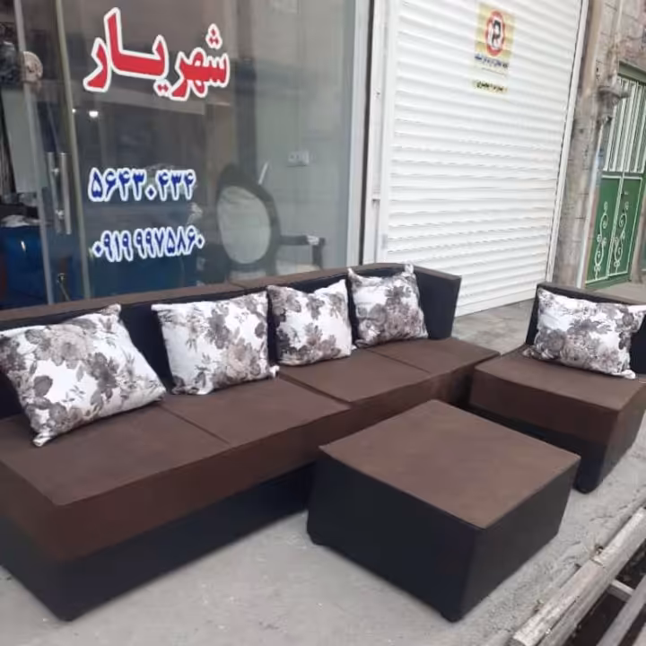 مبلمان مبل راحتی ال کنج(لطفا موجودی بگیرین)