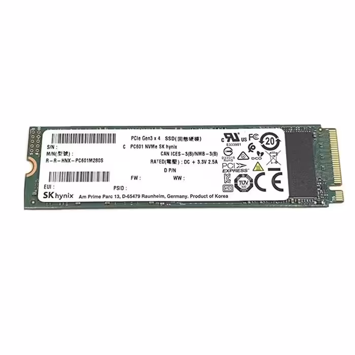 حافظه SSD M.2 استوک هاینیکس مدل SK HYNIX PC601 256G M.2