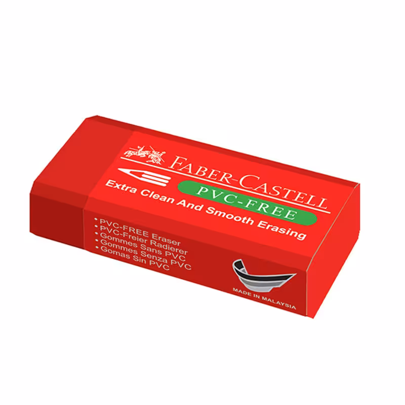 پاک کن فابرکاستل قرمز بزرگ کد 156