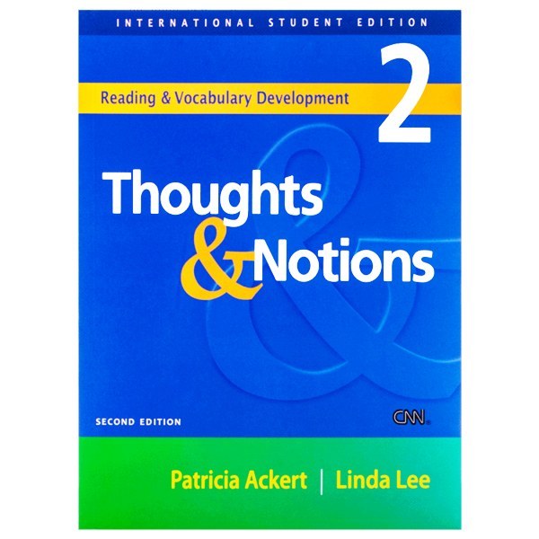 Thoughts and Notions Second Edition ( کتاب تاتس اند نوشنز ویرایش دوم)، از مجموعه Reading and Vocabulary Development