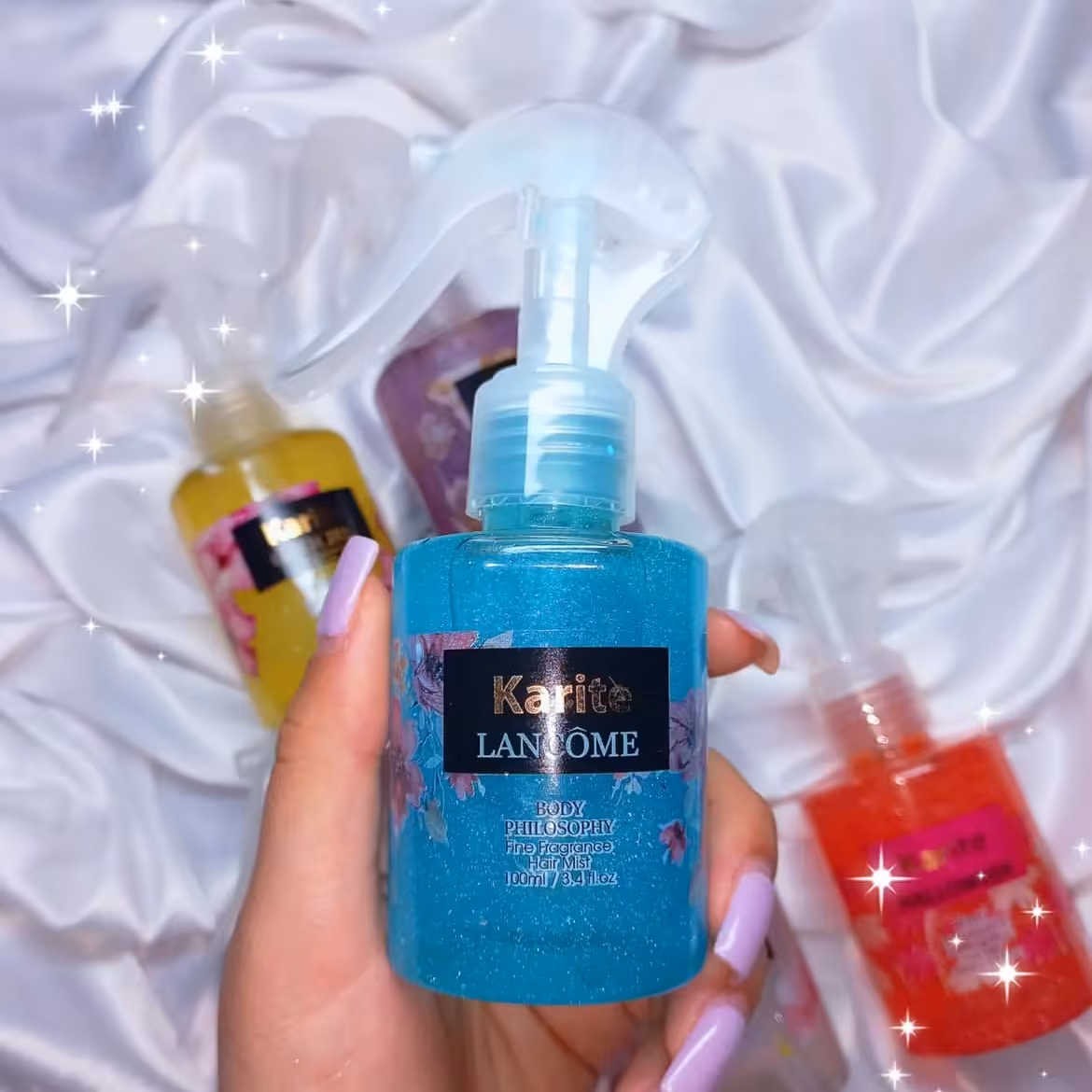 عطر مو شاین دار karite رایحه  lancome