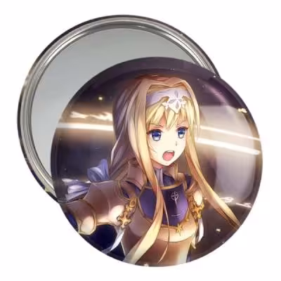 آینه جیبی خندالو مدل آلیس ساما انیمه هنر شمشیر زنی آنلاین کد 12079