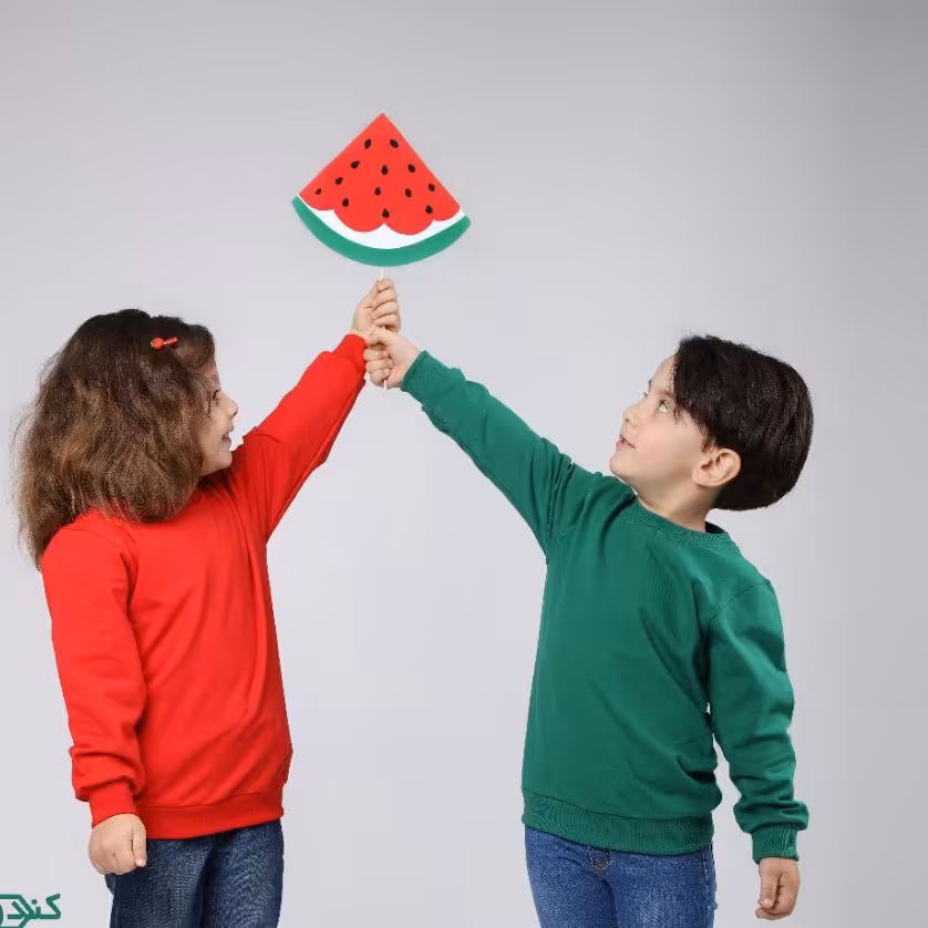 بلوز تک  دورس ساده اسپرت -ویژه یلدا- سایز 40 تا 55 قرمز- سبز - ست خواهر و برادری- برادرانه