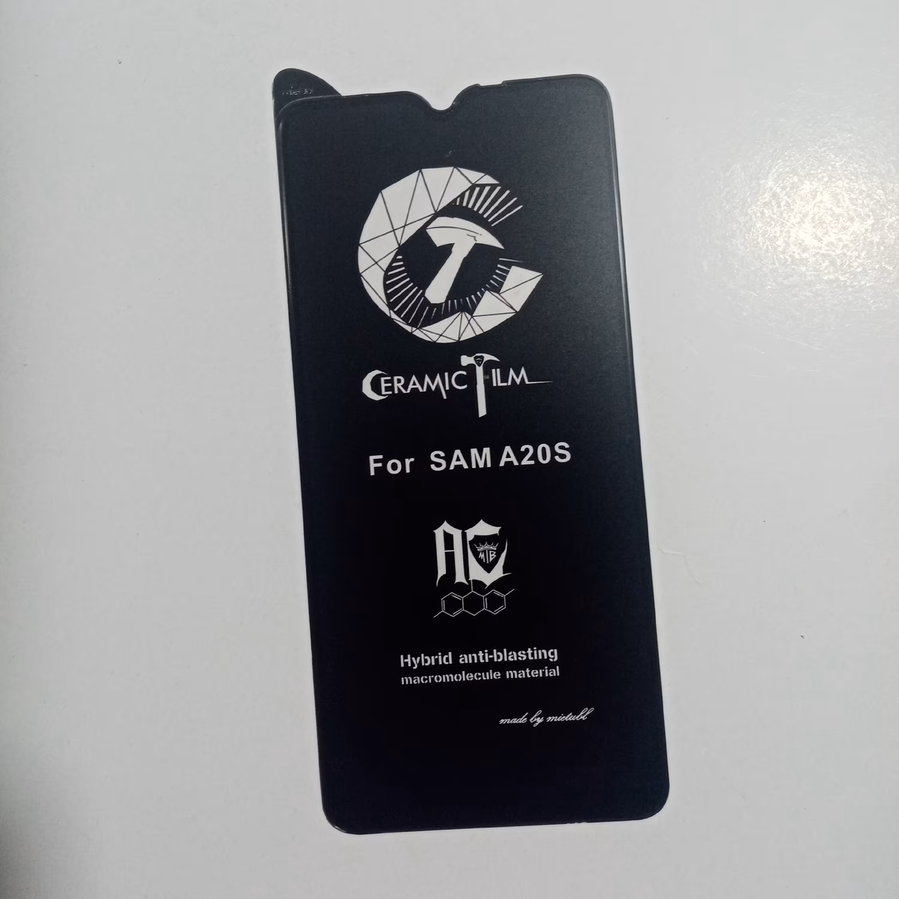 محافظ صفحه نمایش سرامیکی مات برند میتوبل Anti-finger مناسب برای گوشی موبایل سامسونگ A20s
