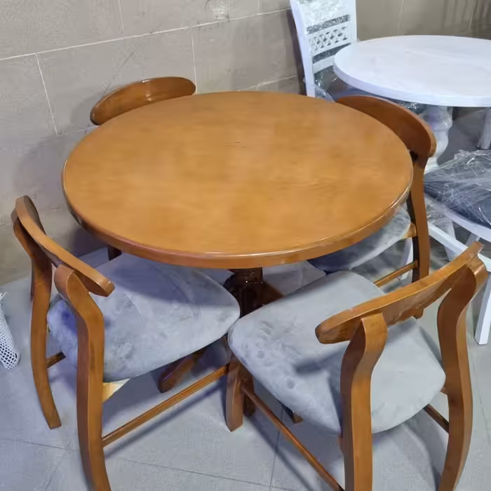 میز ناهار خوری چهار نفره مدل خرچنگی 