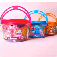 خمیربازی6رنگ سطلی 