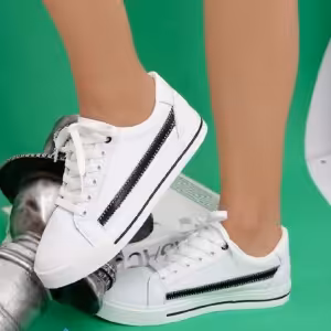 کتانی خط دار