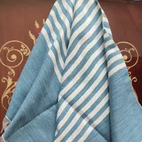 حوله نخی دستبافت طرح 8