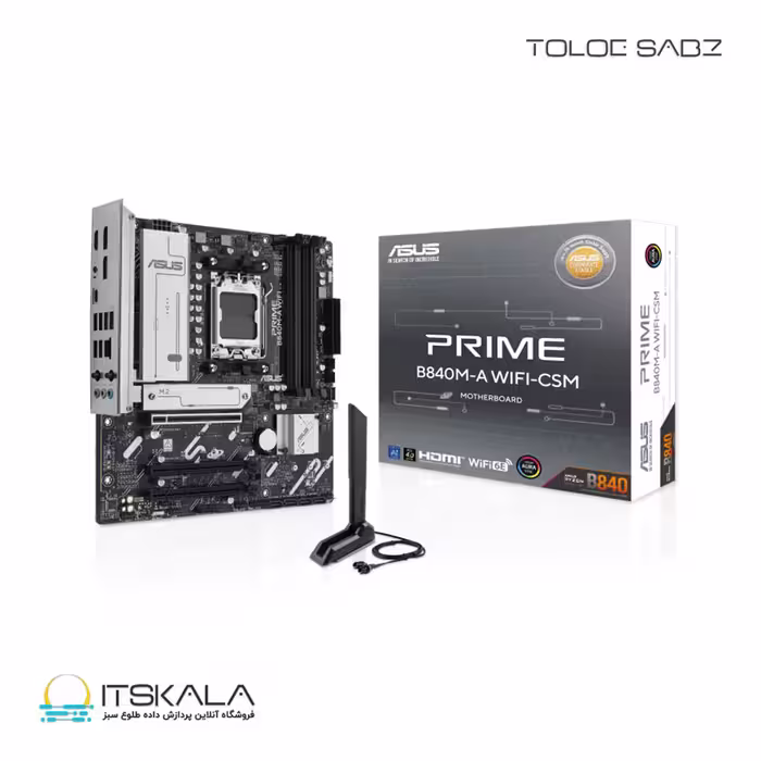 مادربرد ایسوس مدل PRIME B840M-A WIFI