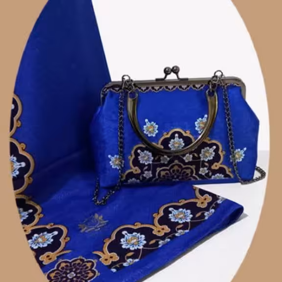 ست کیف وروسری شیک وزیبا