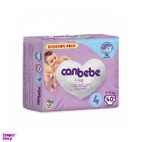 پوشک کودک جان به به (Canbebe) مدل Jumbo Paket سایز 4 بسته 40 عددی