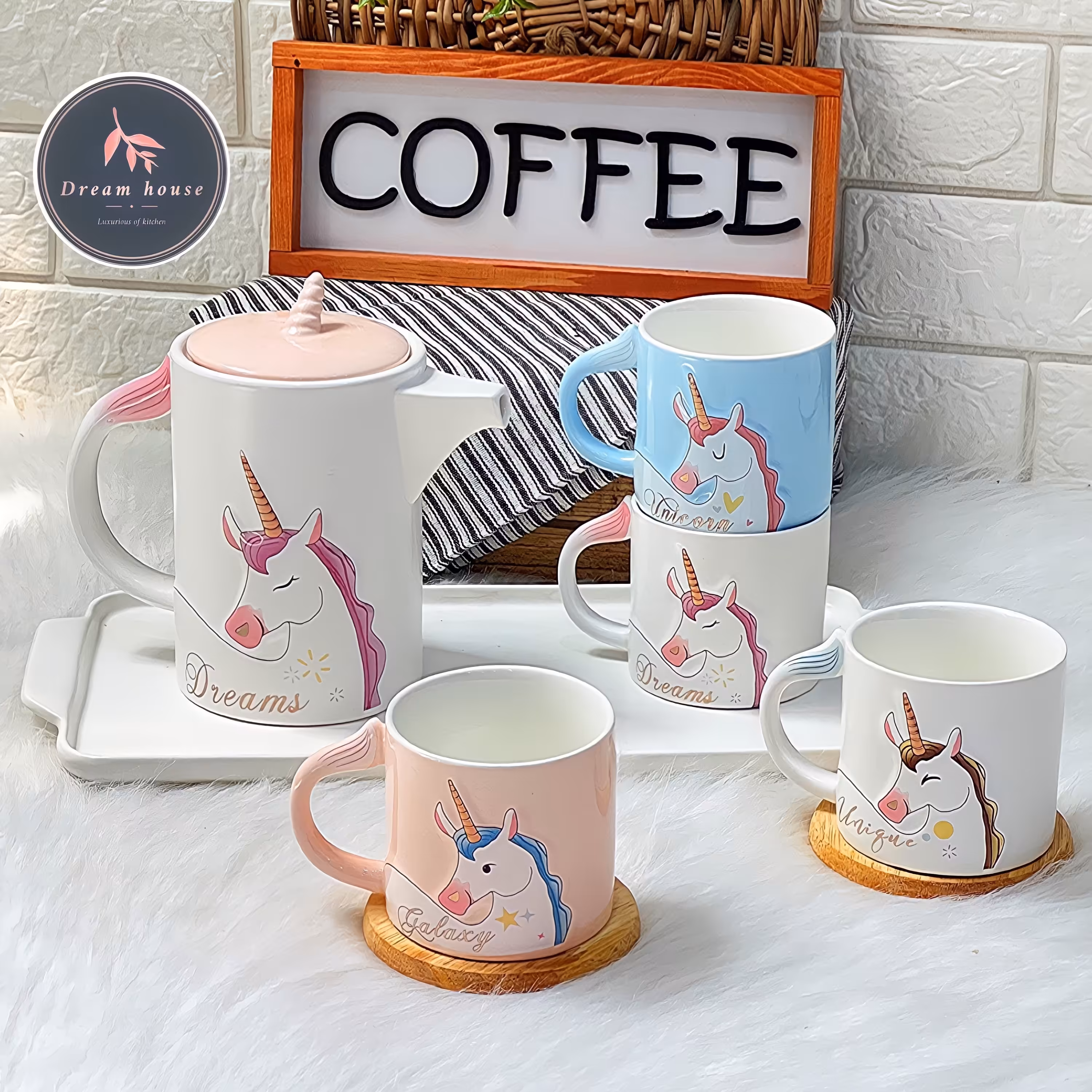 ست چایخوری یونیکورن