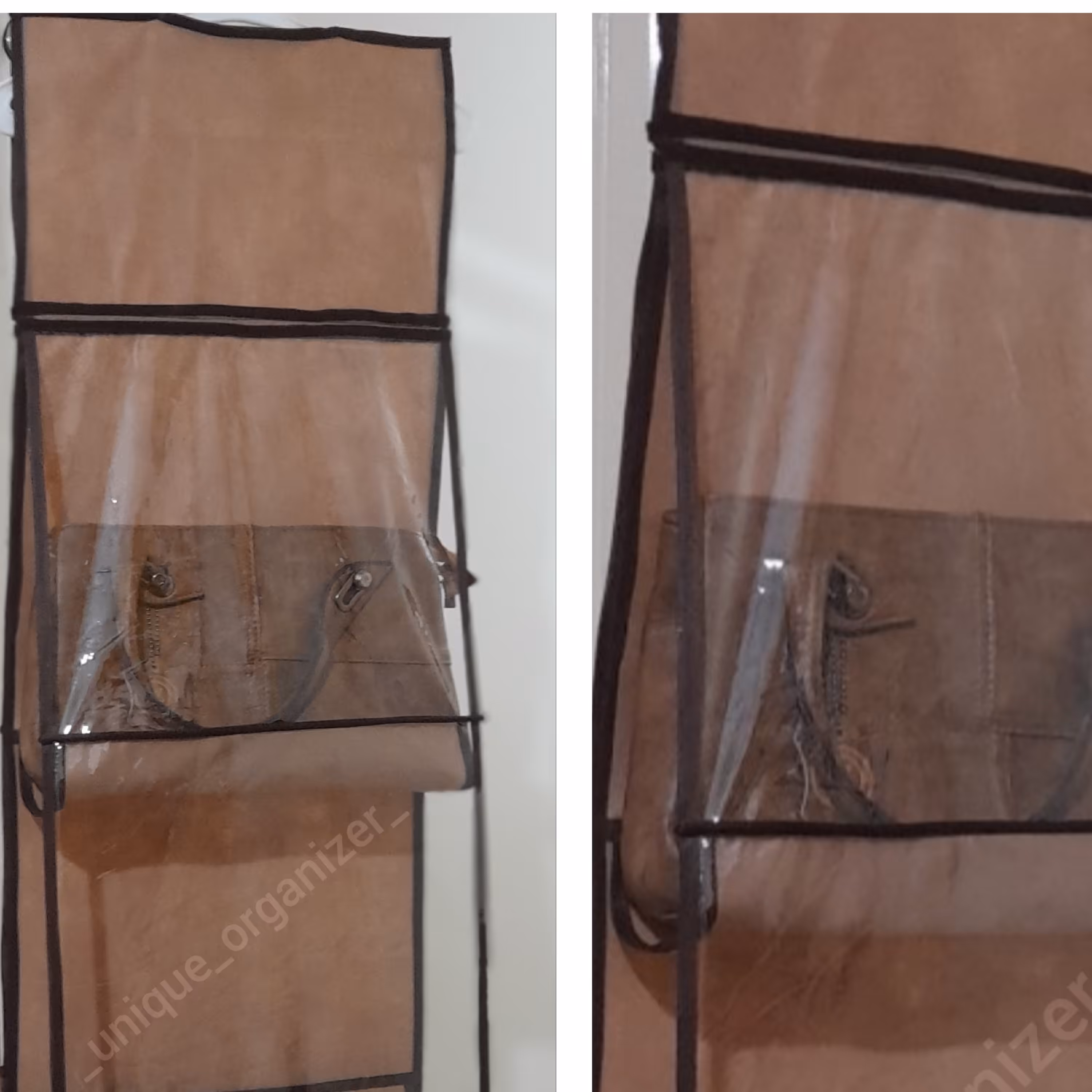 ارگانایزر کیف 4 قسمتی  نظم دهنده کمد کاور کیف نظم دهنده کیف 38در112 