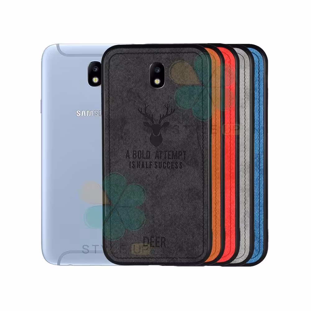 قاب گوشی سامسونگ Samsung Galaxy J7 Pro پارچه ای طرح گوزن