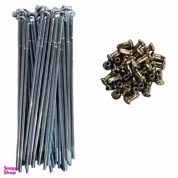 سیم پره چرخ عقب موتورسیکلت مدل DINO-65 بسته 36 عددی