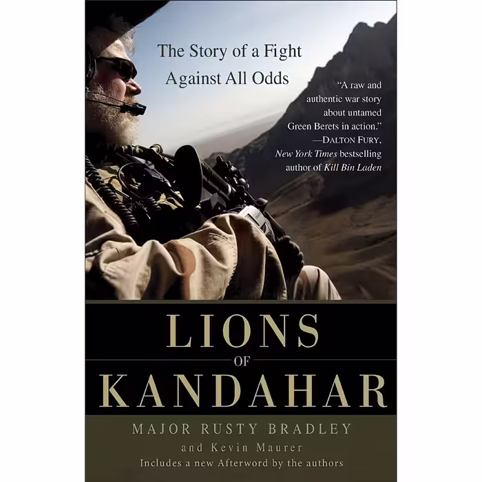 کتاب زبان اصلی Lions of Kandahar اثر Rusty Bradley and Kevin Maurer