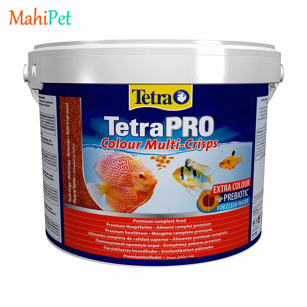 غذای تقویت رنگ ماهی تترا tetra pro colour multi crisps (فله ای) وزن 100 گرم