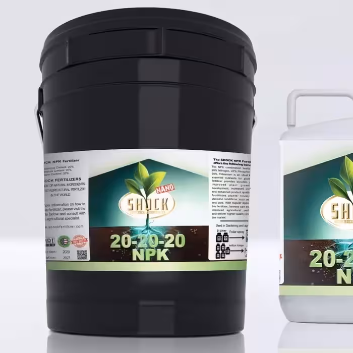 کود سه بیست 20.20.20 مایع اصل آمریکایی شوک غنی شده 
