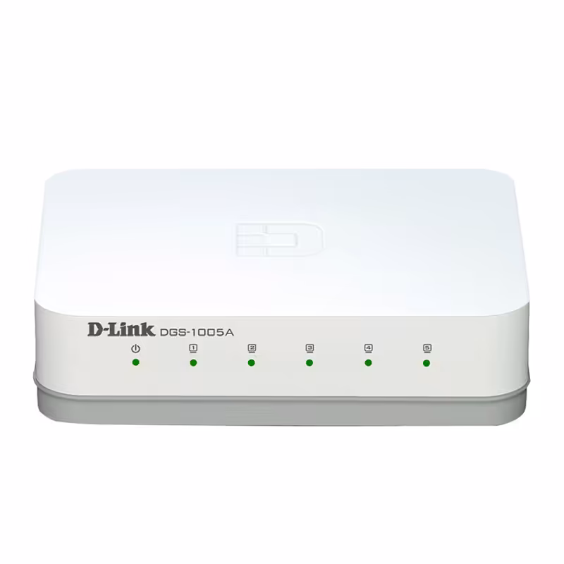 سوییچ دسکتاپ 5 پورت گیگابیتی DGS-1005A دی لینک - فراز سیستم