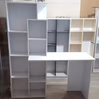 میز کامپیوتر میز تحریر 4 طبقه ملامینه ( پس کرایه)