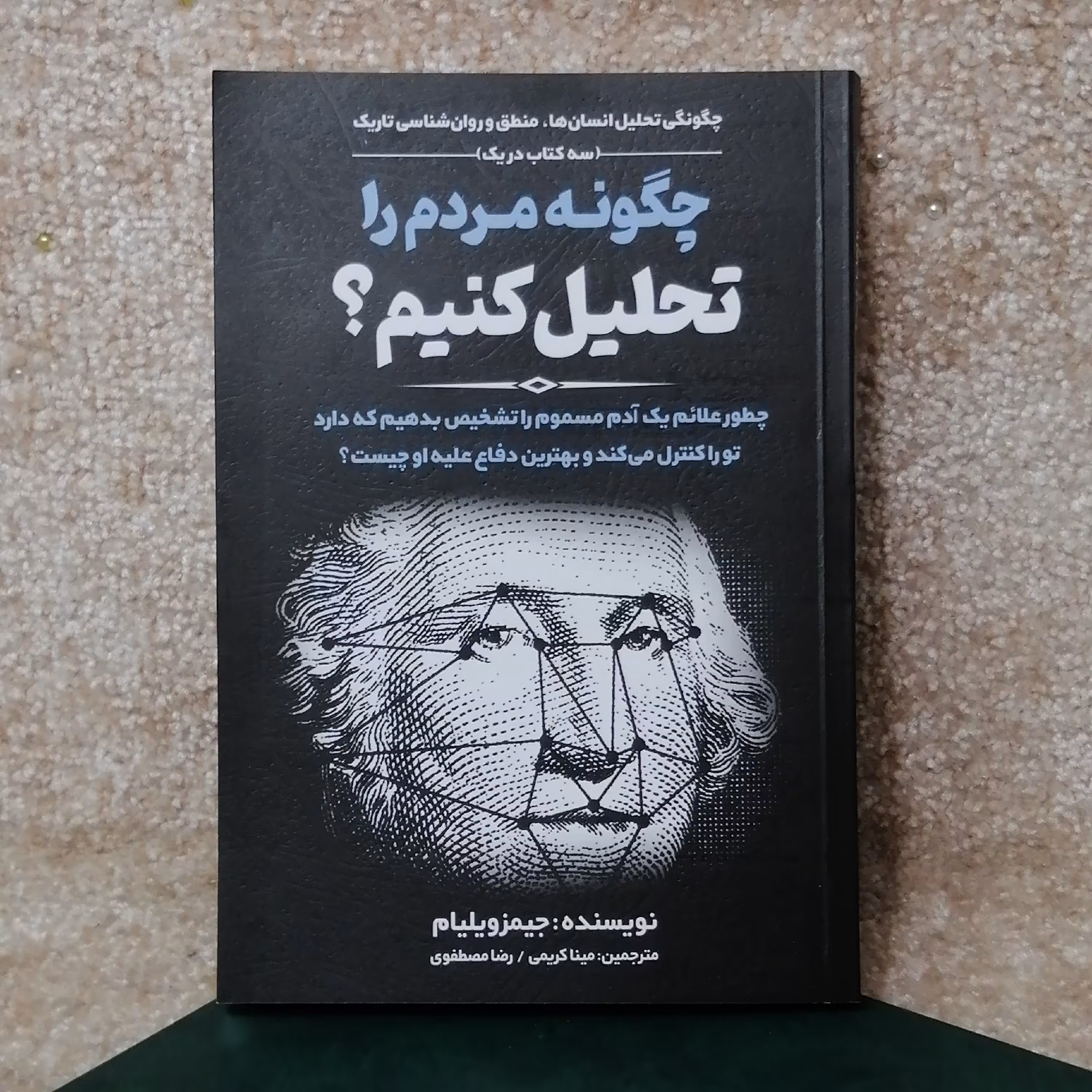 کتاب چگونه مردم را تحلیل کنیم اثر جیمز ویلیام مترجم مینا کریمی و رضا مصطفوی