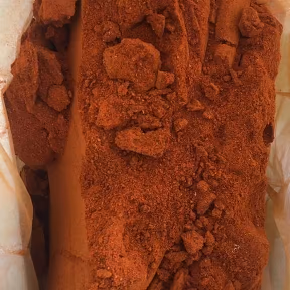 پودر فلفل قرمز تنده تند در بسته‌های 200گرمی 