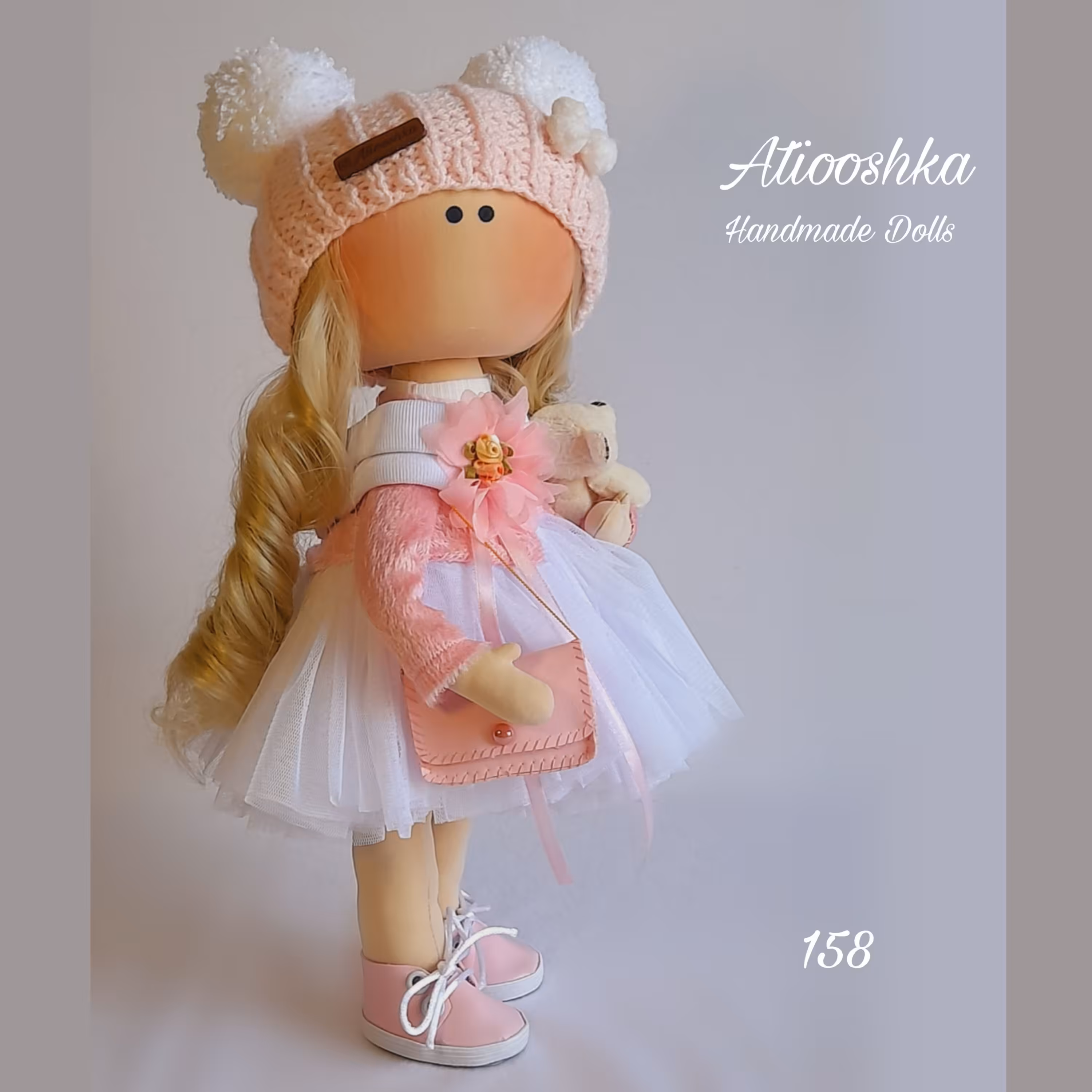 عروسک روسی آتیوشکا 35 سانتی کد158