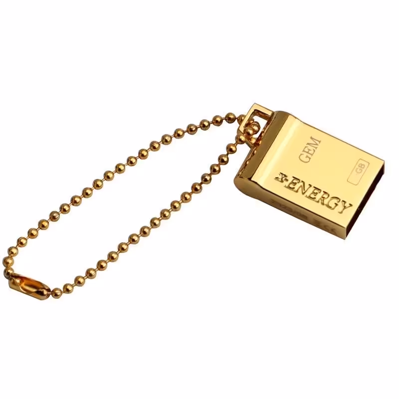  فلش مموری ایکس-انرژی مدل GOLDEN GEM USB2.0 ظرفیت 64 گیگابایت