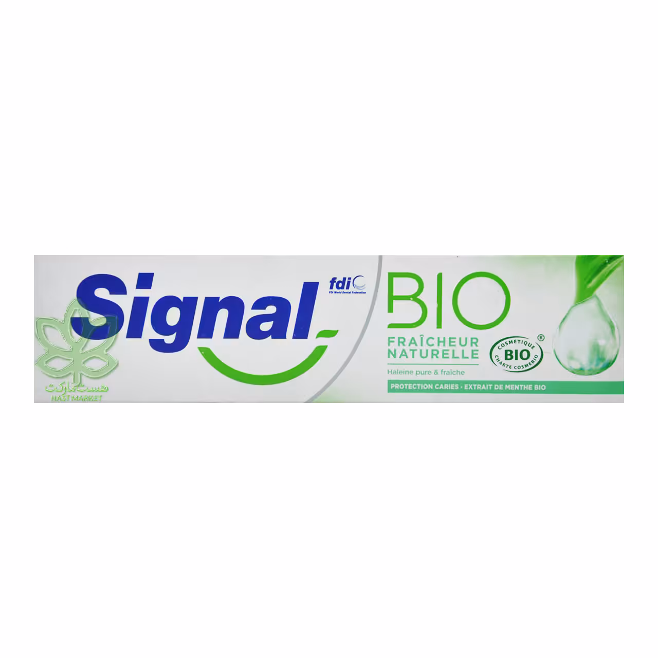 خمیر دندان ضد پوسیدگی ارگانیک 75 میل سیگنال - signal