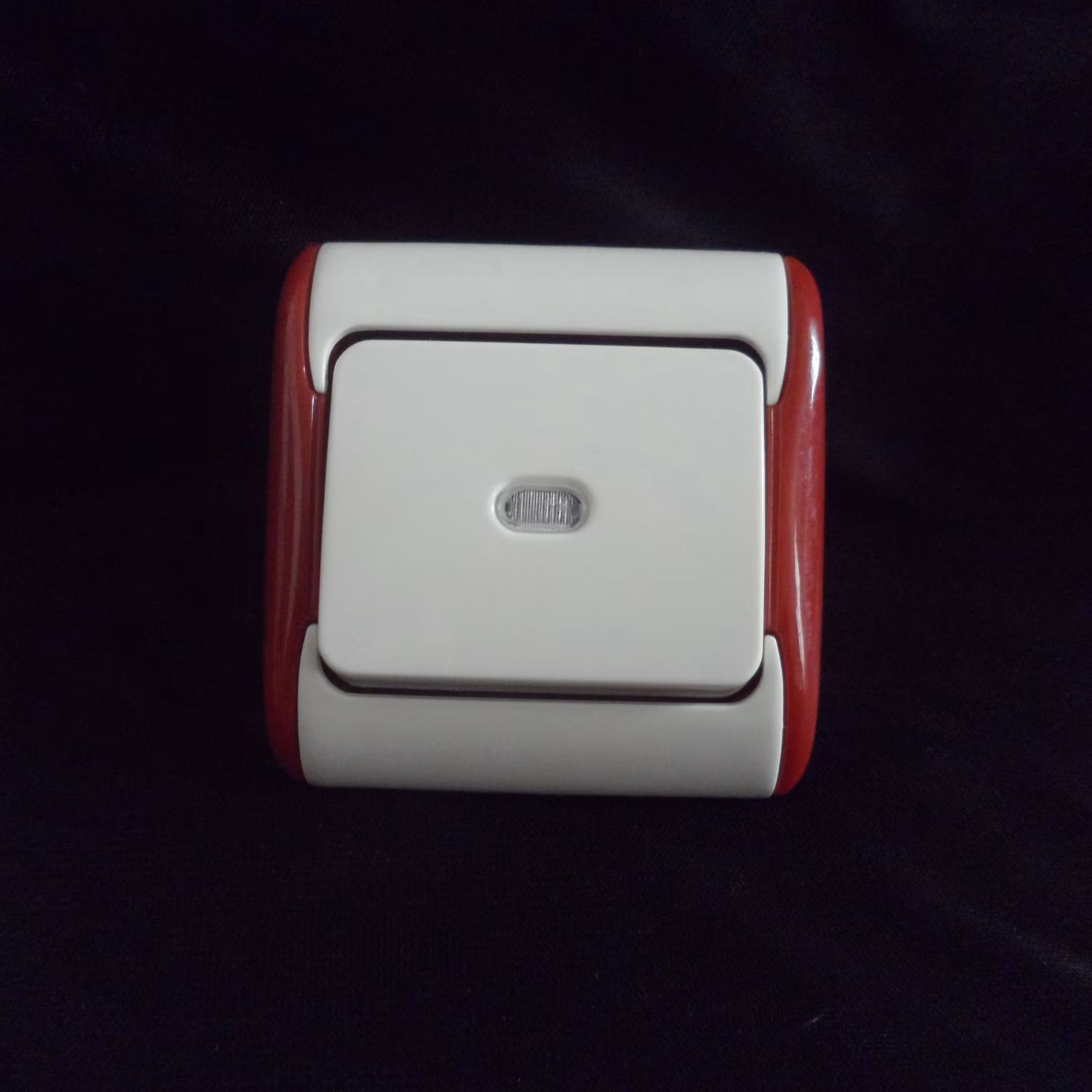 کلید یک پل برق توکار چراغدار آسیا الکتریک