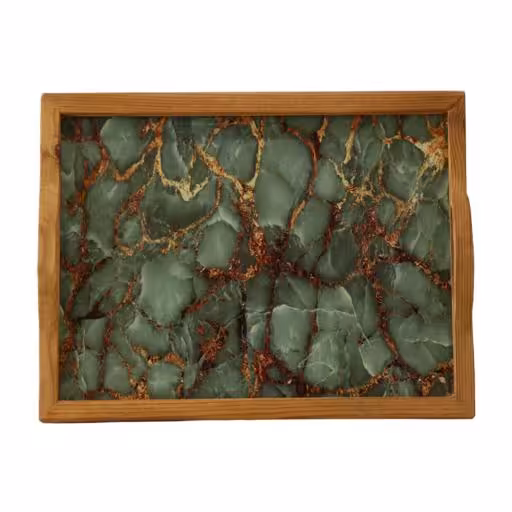 سینی چوبی زینو کد  V