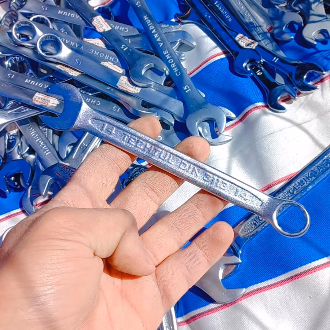 آچار یکسر رینگی 14 برند تچ تول فولادی کروم وانادیوم