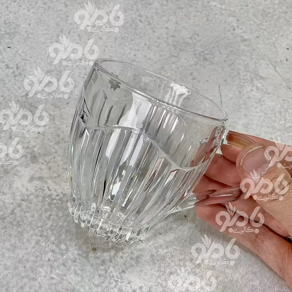 فنجان 6عددی شیشه ای برلین