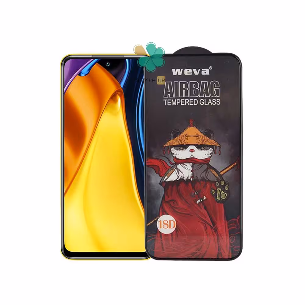 گلس گوشی شیائومی Xiaomi Poco M3 Pro مدل ایربگ دار