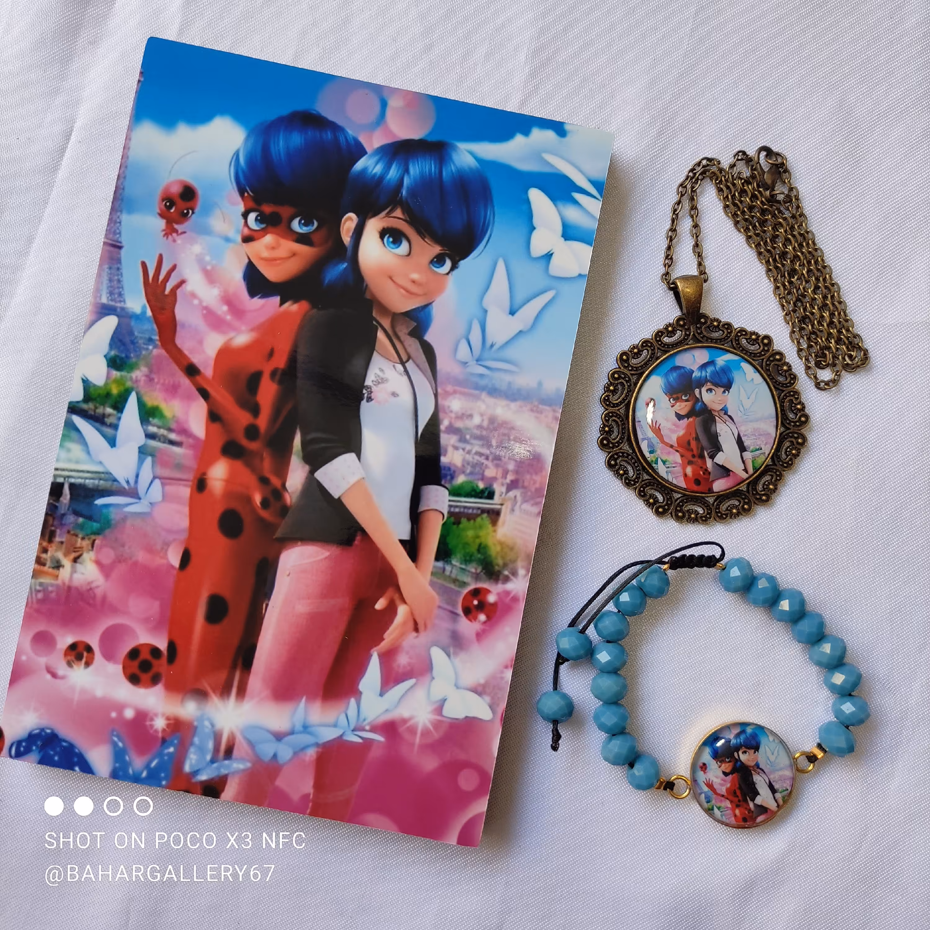 ست دختر کفشدوزکی و قاب عکس