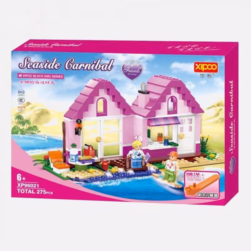 لگو خانه ساحلی 275 تکه با مینی فیگور carnibal کد 96021
